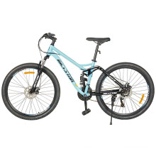 blue 27 inch 29 onch full suspension picture mountain bike / cheap carbon 29er 120mm mountain bicycle / mountainbike